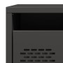 Mesitas de noche 2 uds acero negra 35x39x43,5 cm de , Mesitas de noche - Ref: Foro24-851245, Precio: 71,47 €, Descuento: %