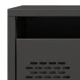 Mesitas de noche 2 uds acero negra 35x39x43,5 cm by , Nightstands - Ref: Foro24-851245, Price: 70,35 €, Discount: %