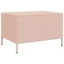 Mueble para TV acero laminado en frío rosa 68x50x43,5 cm de , Muebles TV - Ref: Foro24-851239, Precio: 80,39 €, Descuento: %