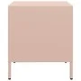 Mesitas de noche 2 unidades acero rosa 35x39x43,5 cm de , Mesitas de noche - Ref: Foro24-851247, Precio: 73,94 €, Descuento: %