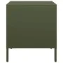 Mesitas de noche 2 unidades acero verde oliva 35x39x43,5 cm de , Mesitas de noche - Ref: Foro24-851253, Precio: 73,94 €, Desc...