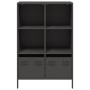 Aparador acero negro 68x39x103,5 cm de , Aparadores - Ref: Foro24-851382, Precio: 106,41 €, Descuento: %