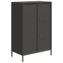 Aparador acero negro 68x39x103,5 cm de , Aparadores - Ref: Foro24-851382, Precio: 106,41 €, Descuento: %
