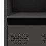 Aparador acero negro 68x39x103,5 cm de , Aparadores - Ref: Foro24-851382, Precio: 106,41 €, Descuento: %