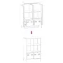 Aparador acero negro 68x39x103,5 cm de , Aparadores - Ref: Foro24-851382, Precio: 105,45 €, Descuento: %