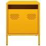 Mesitas de noche 2 uds acero amarillo mostaza 35x39x43,5 cm de , Mesitas de noche - Ref: Foro24-851251, Precio: 74,66 €, Desc...