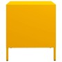 Mesitas de noche 2 uds acero amarillo mostaza 35x39x43,5 cm de , Mesitas de noche - Ref: Foro24-851251, Precio: 74,66 €, Desc...