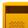 Mesitas de noche 2 uds acero amarillo mostaza 35x39x43,5 cm de , Mesitas de noche - Ref: Foro24-851251, Precio: 74,66 €, Desc...