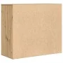 Aparador madera de ingeniería roble artisan 80x33x70 cm de , Aparadores - Ref: Foro24-857086, Precio: 113,38 €, Descuento: %