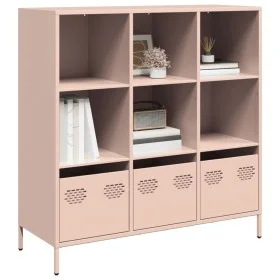 Aparador de acero rosa 101,5x39x103,5 cm von , Sideboards - Ref: Foro24-851389, Preis: 126,67 €, Rabatt: %