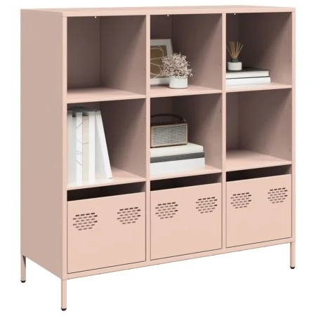 Aparador de acero rosa 101,5x39x103,5 cm von , Sideboards - Ref: Foro24-851389, Preis: 126,67 €, Rabatt: %