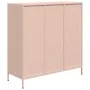 Aparador de acero rosa 101,5x39x103,5 cm von , Sideboards - Ref: Foro24-851389, Preis: 126,67 €, Rabatt: %