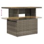 Set de sofás de jardín 7 pzas con cojines ratán sintético gris de , Conjuntos de jardín - Ref: Foro24-3327000, Precio: 513,46...