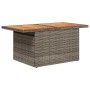 Set de sofás de jardín 7 pzas con cojines ratán sintético gris de , Conjuntos de jardín - Ref: Foro24-3327049, Precio: 481,85...