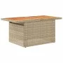 Set sofás de jardín 7 piezas y cojines ratán sintético beige by , Garden sets - Ref: Foro24-3327118, Price: 529,69 €, Discoun...