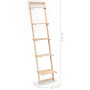 Estante de pared escalera madera de cedro 41,5x30x176 cm en Librerías y estanterías | Comprar online en Foru.es