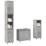 Set muebles de baño 2 piezas madera contrachapada gris hormigón de , Muebles de baño - Ref: Foro24-3324952, Precio: 157,48 €,...