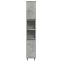 Set muebles de baño 2 piezas madera contrachapada gris hormigón de , Muebles de baño - Ref: Foro24-3324952, Precio: 157,48 €,...