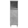Set muebles de baño 2 piezas madera contrachapada gris hormigón de , Muebles de baño - Ref: Foro24-3324952, Precio: 157,48 €,...