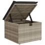 Set de sofás de jardín 7 pzas con cojines ratán PE gris claro de , Conjuntos de jardín - Ref: Foro24-3325308, Precio: 465,16 ...