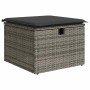 Set de sofás de jardín 11 pzas y cojines ratán sintético gris de , Conjuntos de jardín - Ref: Foro24-3326084, Precio: 614,95 ...