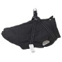 Abrigo para perro con arnés impermeable reflectante 4XL negro de , Ropa para perros - Ref: Foro24-4019646, Precio: 23,80 €, D...
