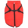 Abrigo para perro con arnés impermeable reflectante 6XL rojo de , Ropa para perros - Ref: Foro24-4019891, Precio: 26,83 €, De...