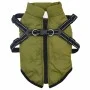 Abrigo perro con arnés impermeable reflectante M verde militar de , Ropa para perros - Ref: Foro24-4019893, Precio: 19,38 €, ...