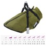Abrigo perro arnés impermeable reflectante 4XL verde militar de , Ropa para perros - Ref: Foro24-4019898, Precio: 23,98 €, De...