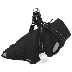 Abrigo para perro con arnés impermeable reflectante L negro de , Ropa para perros - Ref: Foro24-4019909, Precio: 19,38 €, Des...