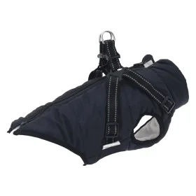 Abrigo perro con arnés impermeable reflectante M azul marino by , Clothes for dogs - Ref: Foro24-4019914, Price: 19,38 €, Dis...