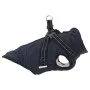 Abrigo perro con arnés impermeable reflectante M azul marino de , Ropa para perros - Ref: Foro24-4019914, Precio: 19,38 €, De...