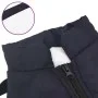 Abrigo perro con arnés impermeable reflectante M azul marino de , Ropa para perros - Ref: Foro24-4019914, Precio: 19,38 €, De...