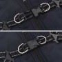 Abrigo perro con arnés impermeable reflectante M azul marino de , Ropa para perros - Ref: Foro24-4019914, Precio: 19,78 €, De...