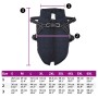 Abrigo perro con arnés impermeable reflectante XL azul marino de , Ropa para perros - Ref: Foro24-4019916, Precio: 20,34 €, D...