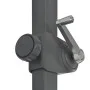 Sombrilla voladiza con poste de aluminio 300 cm roja de vidaXL, Sombrillas - Ref: Foro24-312306, Precio: 91,60 €, Descuento: %