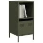 Aparador de acero laminado en frío verde oliva 35x39x73,5 cm de , Aparadores - Ref: Foro24-851356, Precio: 57,93 €, Descuento: %
