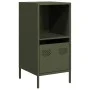 Aparador de acero laminado en frío verde oliva 35x39x73,5 cm de , Aparadores - Ref: Foro24-851356, Precio: 57,93 €, Descuento: %