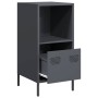 Aparador de acero laminado en frío antracita 35x39x73,5 cm de , Aparadores - Ref: Foro24-851354, Precio: 58,47 €, Descuento: %