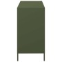 Aparador de acero laminado en frío verde oliva 101,5x39x73,5 cm de , Aparadores - Ref: Foro24-851368, Precio: 175,90 €, Descu...