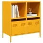 Aparador acero laminado en frío amarillo mostaza 68x39x73,5 cm von , Sideboards - Ref: Foro24-851361, Preis: 87,41 €, Rabatt: %