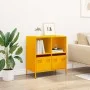 Aparador acero laminado en frío amarillo mostaza 68x39x73,5 cm von , Sideboards - Ref: Foro24-851361, Preis: 87,41 €, Rabatt: %
