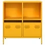 Aparador acero laminado en frío amarillo mostaza 68x39x73,5 cm von , Sideboards - Ref: Foro24-851361, Preis: 87,41 €, Rabatt: %