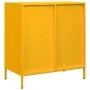 Aparador acero laminado en frío amarillo mostaza 68x39x73,5 cm von , Sideboards - Ref: Foro24-851361, Preis: 87,41 €, Rabatt: %