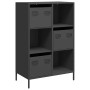 Aparador de acero negro 68x39x103,5 cm de , Aparadores - Ref: Foro24-851406, Precio: 113,98 €, Descuento: %