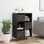 Aparador de acero negro 68x39x103,5 cm de , Aparadores - Ref: Foro24-851406, Precio: 113,98 €, Descuento: %