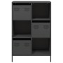 Aparador de acero negro 68x39x103,5 cm de , Aparadores - Ref: Foro24-851406, Precio: 113,98 €, Descuento: %