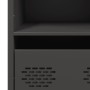 Aparador de acero negro 68x39x103,5 cm de , Aparadores - Ref: Foro24-851406, Precio: 113,98 €, Descuento: %