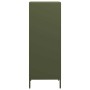 Aparador de acero verde oliva 35x39x103,5 cm de , Aparadores - Ref: Foro24-851380, Precio: 75,64 €, Descuento: %