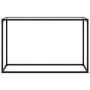 Mesa consola vidrio templado transparente 120x35x75 cm de vidaXL, Mesas auxiliares - Ref: Foro24-322815, Precio: 60,55 €, Des...